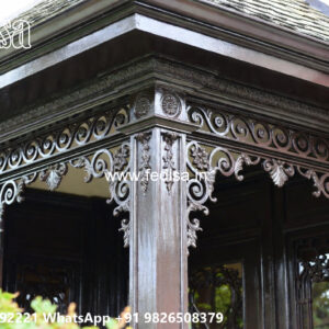 Elegant Decorative Iron Wall for Villa Front No-1737