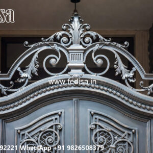 Decorative Iron Exterior Wall Inspirations for Villas No-1746