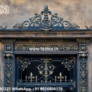 Villa Elevation Iron Design with Stylish Outdoor Concepts No-1754