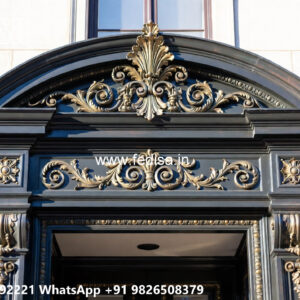 Modern Villa Exterior Iron Artistic Patterns No-1762