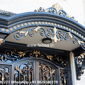 Luxury Villa Elevation Iron Front Concepts No-1773