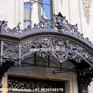 Elegant Villa Exterior Iron Decorative Beauty No-1779