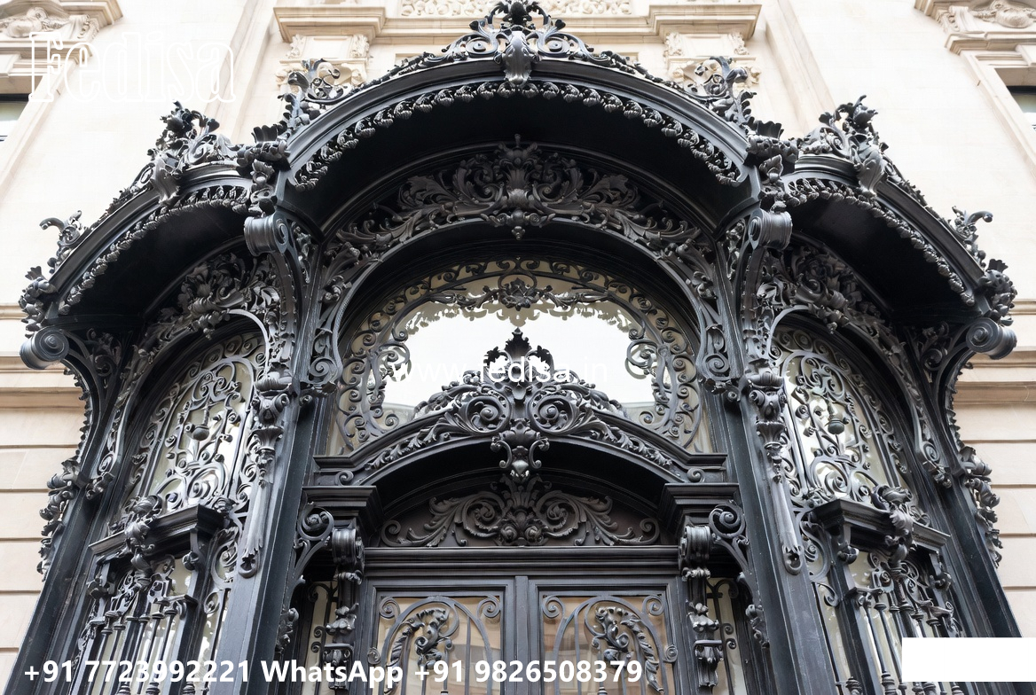 Luxury Villa Front Iron Artistic Inspirations No-1780