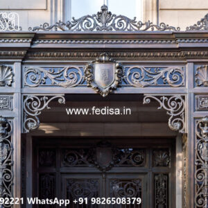Villa Elevation Iron Design with Stylish Decorative Beauty No-1798