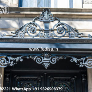 Villa Elevation Iron Design Ideas for Stylish Luxury Villas No-1800