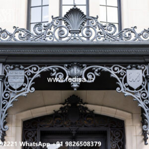 Elegant Decorative Iron Concepts for Villa Front No-1802