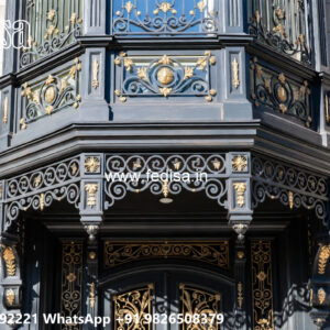 Stylish Villa Exterior Iron Artistic Framework No-1803