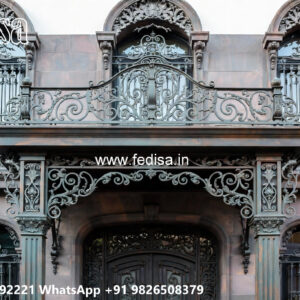 Villa Elevation Iron Design with Stylish Outdoor Beauty No-1809