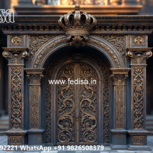 Villa Elevation Iron Design with Attractive Luxury Appeal No-1835
