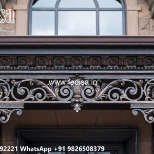 Luxury Villa Exterior Iron Wall Inspirations No-1839