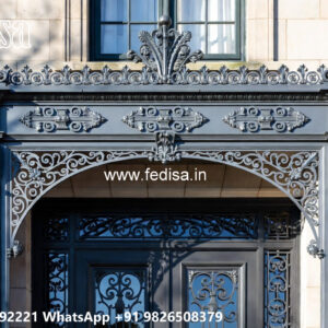 Contemporary Modern Villa Iron Exterior Beauty No-1843