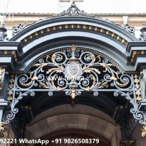 Premium Villa Front Iron Framework Concepts No-1853