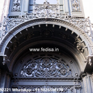 Attractive Villa Exterior Iron Artistic Concepts No-1867