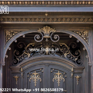 Contemporary Modern Villa Iron Balcony Design No-1878