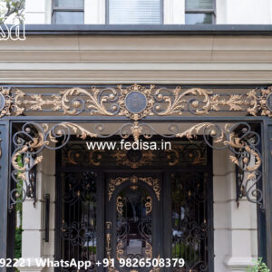 Stylish Decorative Iron Exterior Beauty for Villas No-1880