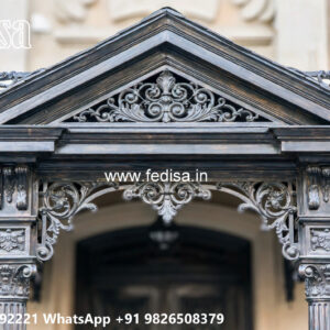 Luxury Modern Villa Exterior Iron Ideas No-1896