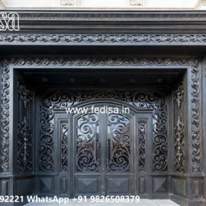 Premium Villa Exterior Iron Structural Beauty No. 1904