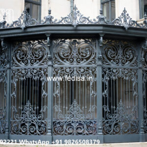 Attractive Decorative Iron Feature Wall for Villas No-1920