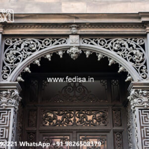Villa Elevation Iron Design with Premium Decorative Appeal No-1921