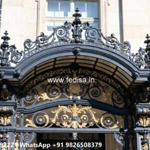 Elegant Villa Front Iron Artistic Beauty No-1922