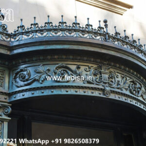 Premium Villa Exterior Iron Decorative Roof No-1926