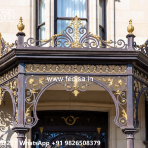 Luxury Villa Front Iron Decorative Framework No-1931