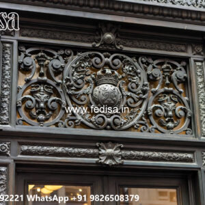 Attractive Villa Exterior Iron Structural Beauty No-1935