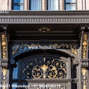 Modern Villa Front Iron Exterior Beauty No-1953