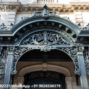 Attractive Villa Exterior Iron Artistic Inspirations No-1960