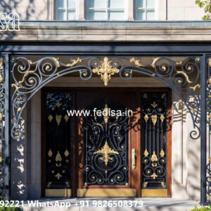 Elegant Decorative Iron Wall Concepts for Luxury Villas No-1963