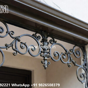 Modern Villa Exterior Iron Artistic Concepts No-1973