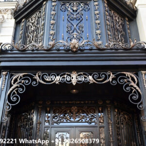 Villa Elevation Iron Design with Stylish Premium Appeal No-1987