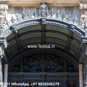 Luxury Decorative Iron Exterior Concepts for Modern Villas No-1988