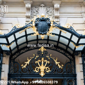 Contemporary Decorative Iron Roof Beauty for Villas No-1992
