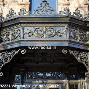 Modern Iron Design for House Front Elevation No-2007
