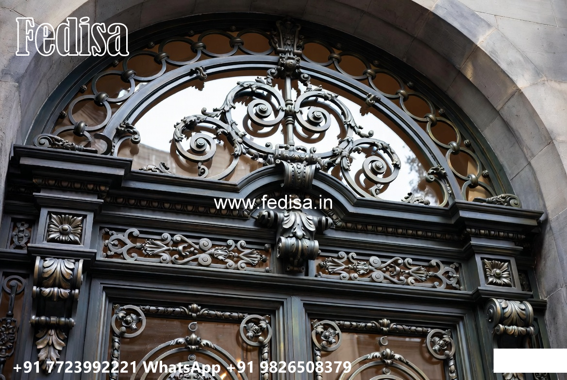 Elegant Iron Work House Elevation Design No-2015