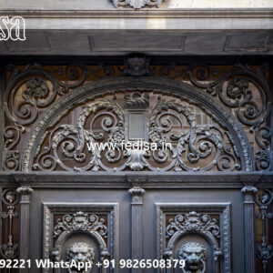 Modern House Elevation Iron Railing Design No-2016