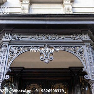 Modern Iron Facade Design for House Elevation No-2021