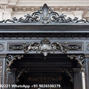 Elegant House Elevation Iron Sheet Design No-2027