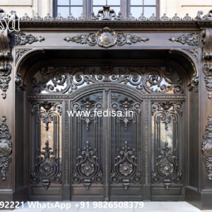 Stylish Iron Front Elevation Design for Homes No-2029