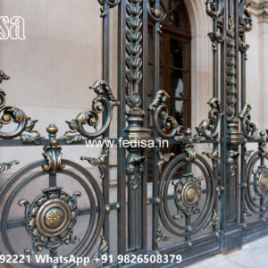 House Elevation Iron Design with Contemporary Style No-2035