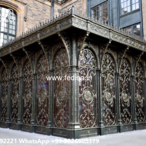 House Elevation Iron Design with Elegant Exterior Appeal No-2039