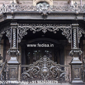Premium Iron House Elevation Front Design No-2040