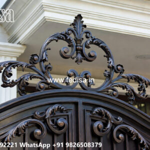 House Elevation Iron Design for Contemporary Homes No-2042
