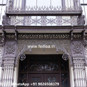 Luxury Exterior House Elevation Iron Design No-2061
