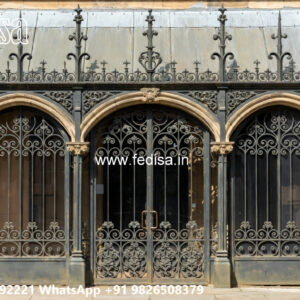 Elegant Modern Iron House Elevation Design No-2064