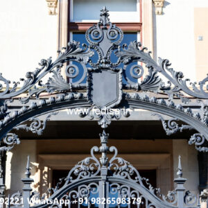 Contemporary House Elevation Iron Decor Concepts No-2067