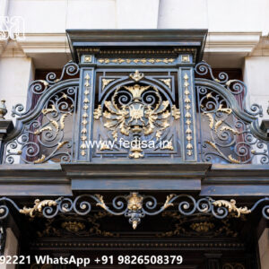 House Elevation Iron Design with Stylish Structural Appeal No-2081