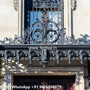 Stylish House Elevation Iron Work Inspirations No-2103