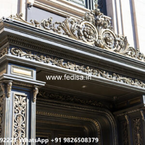 House Elevation Iron Design with Decorative Front Patterns No-2105